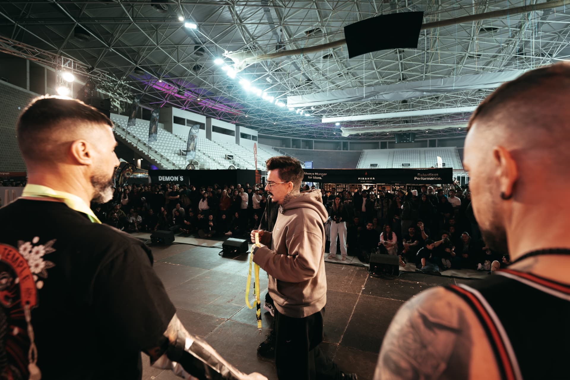 Award ceremony on the main stage